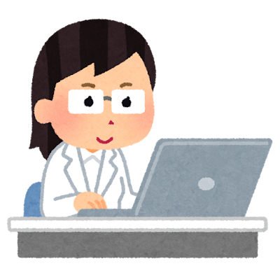 computer_hakui_doctor_woman.png